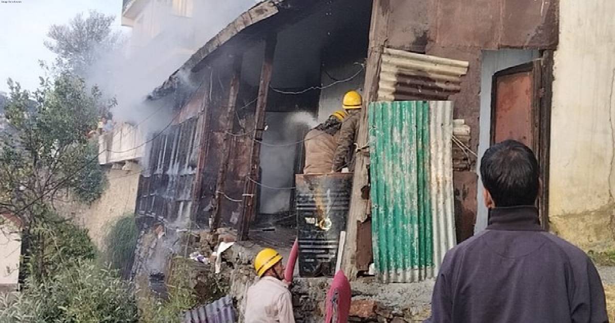 Himachal: Two-storey house gutted in fire in Shimla, no casualties reported